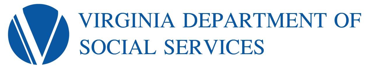 버지니아주 사회복지부 로고